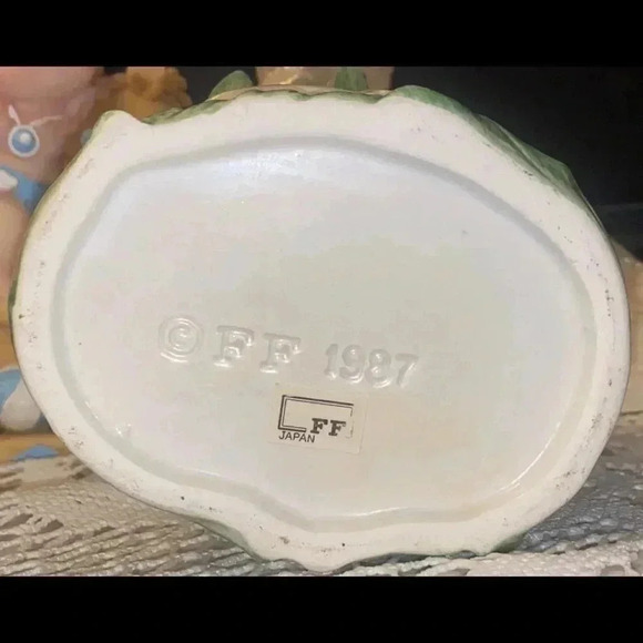 Fitz&Floyd  vintage 1987 Japanese porcelain candle holder - Picture 3 of 6